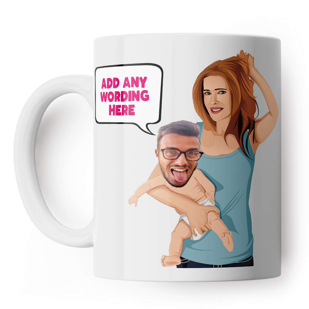 Funny Baby Photo Mug #1 image